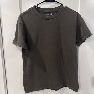 Abercrombie & Fitch Dark Brown Short Sleeve Tee